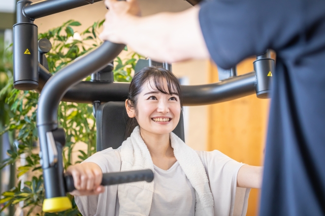 カウンセリングを受けている場面